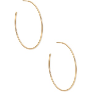 Kendra Scott Keeley Hoop Earrings in 18k Gold Vermeil, Demi-Fine Jewelry for Women