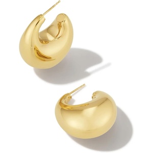 Kendra Scott Raylyn Hoop Earring, 18k Gold Vermeil, Demi-Fine Jewelry for Women