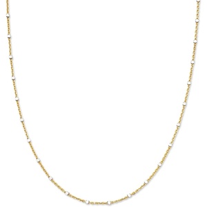 Kendra Scott Single Satellite Chain Necklace(STERLING BEAD)